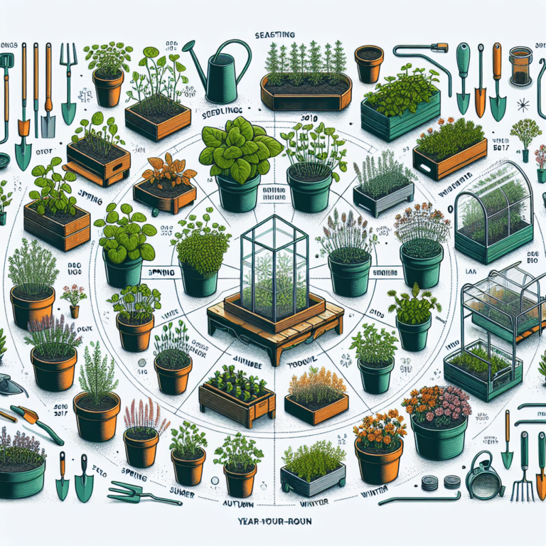 Tips for Year-Round Herb Production