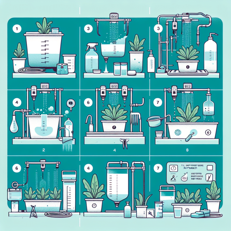 How to Clean and Maintain Hydroponic Setups