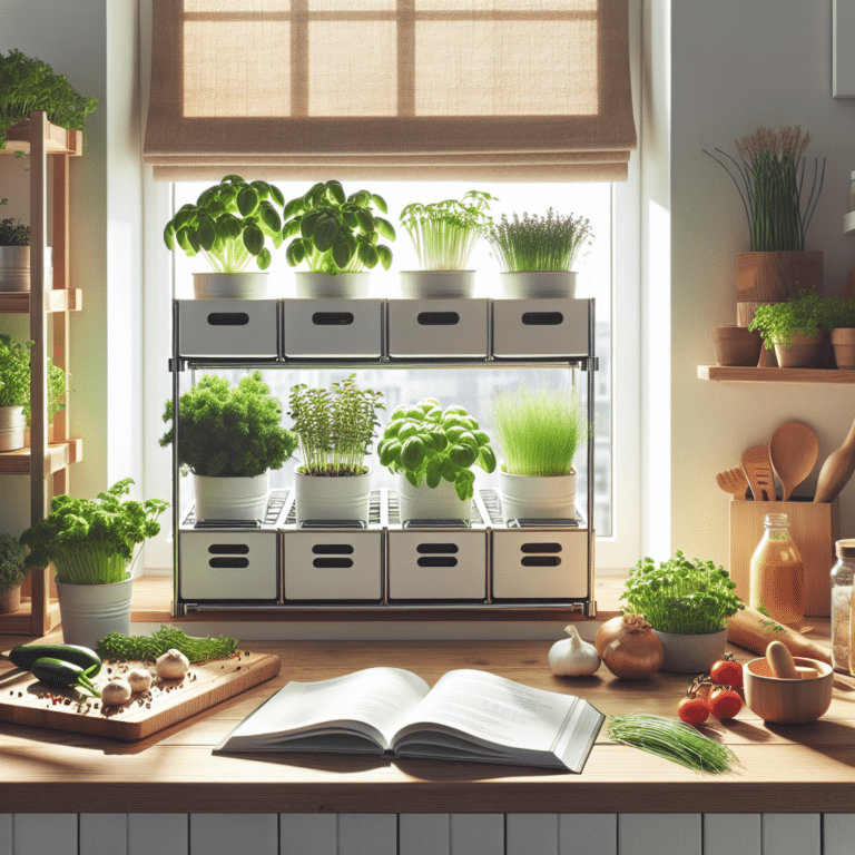 Small-Space Gardening: Hydroponic Herbs in the Kitchen