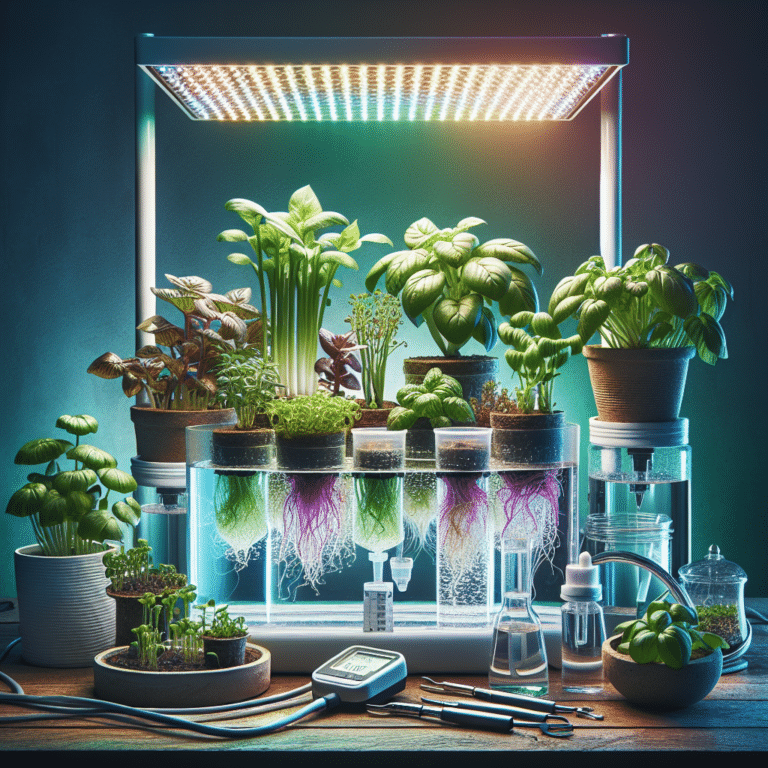 How to Create a Hydroponic Mini-garden