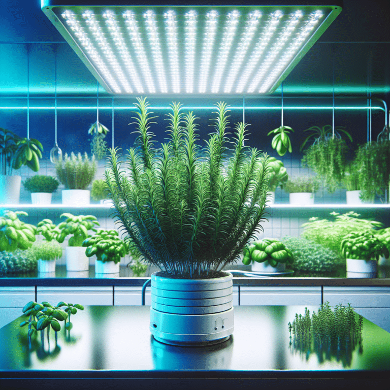 Growing Robust Rosemary in Hydroponic Kitchens