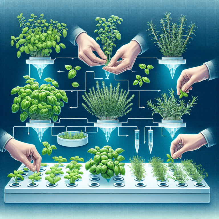 How to Propagate Herbs for Hydroponic Gardens