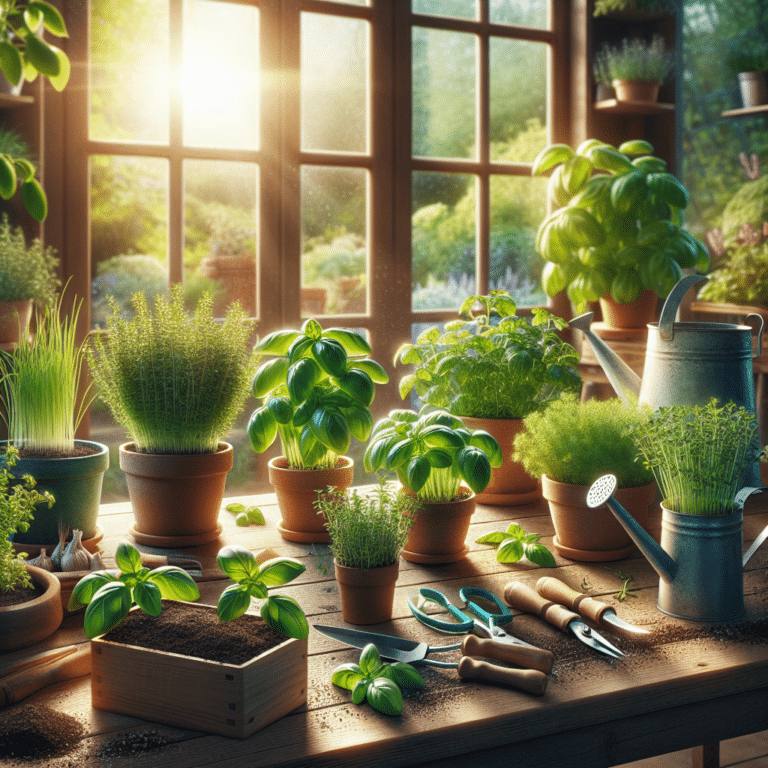 Indoor Gardening Tips for Fast-Growing Herbs