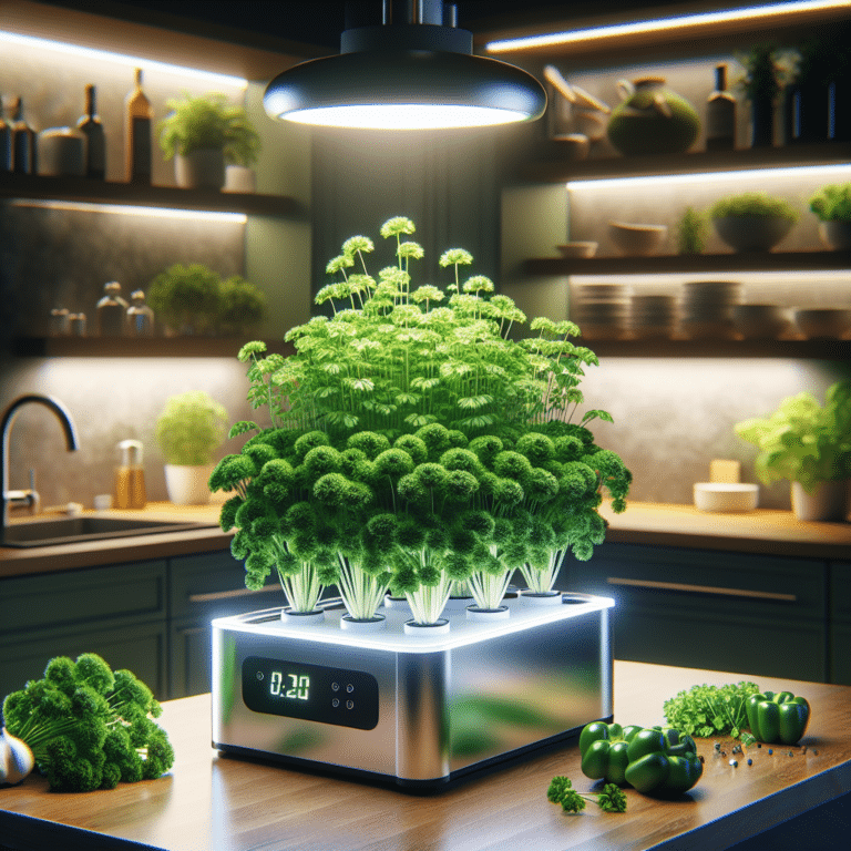 Growing Parsley with Ease: Hydroponic Kitchen Edition