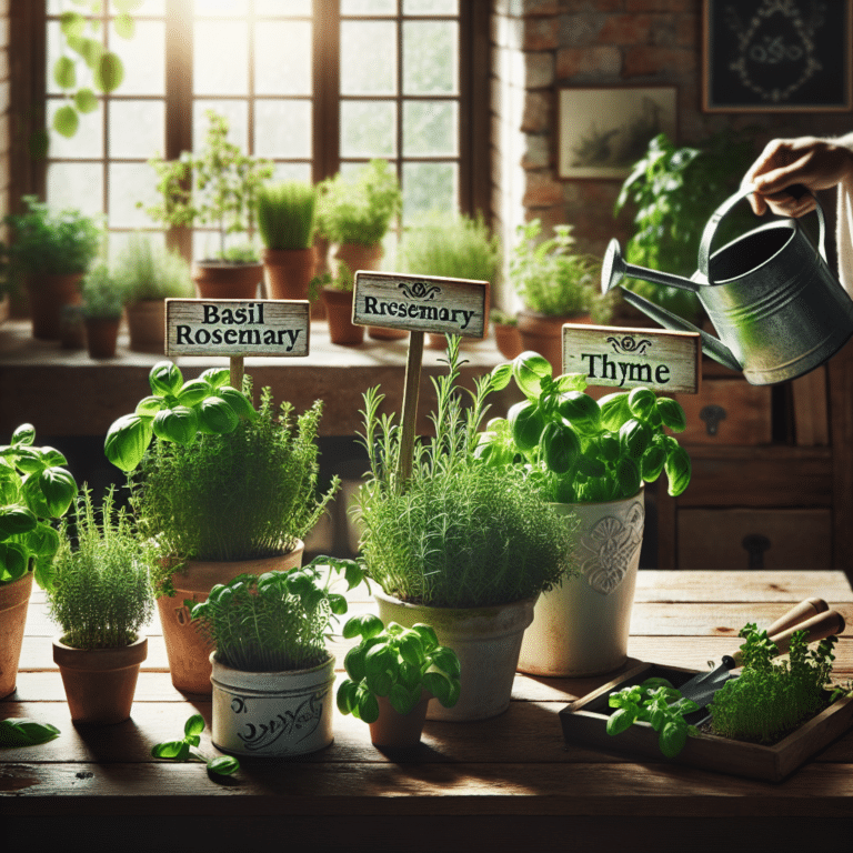 Best Practices for Indoor Herb Growth