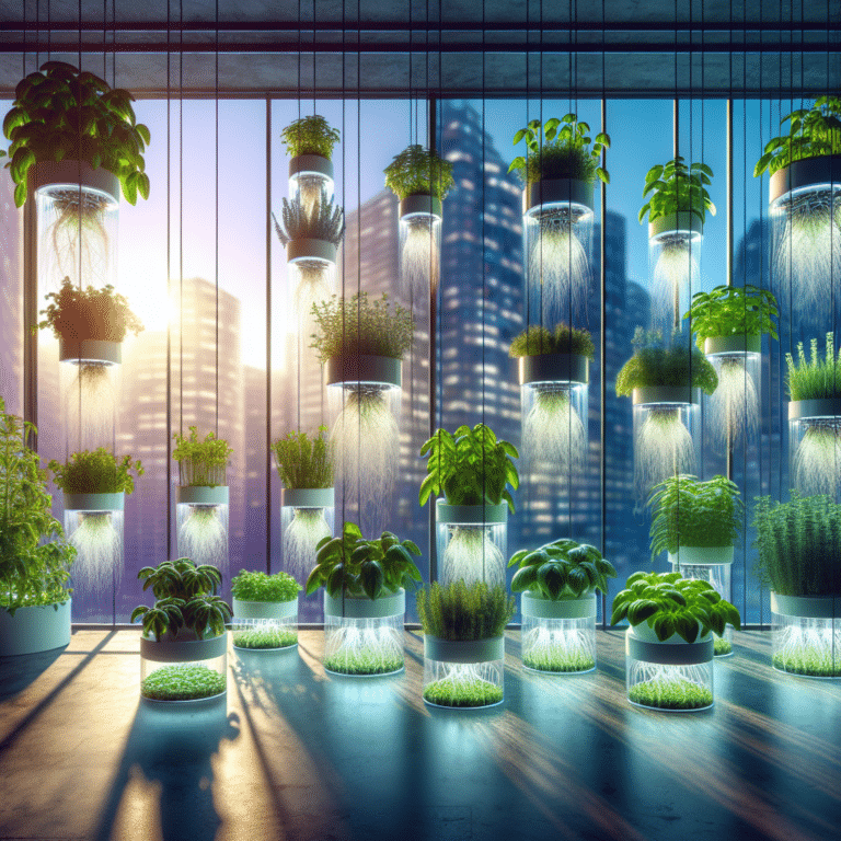 Hydroponic Herb Gardens for the Urban Dweller
