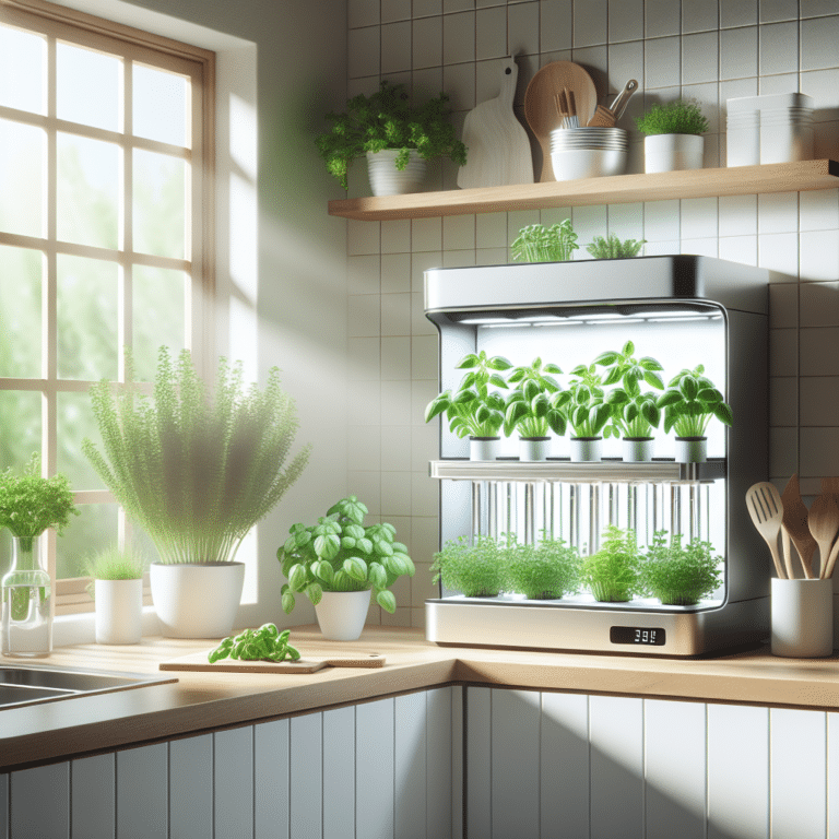 Growing a Hydroponic Herb Garden in Your Kitchen