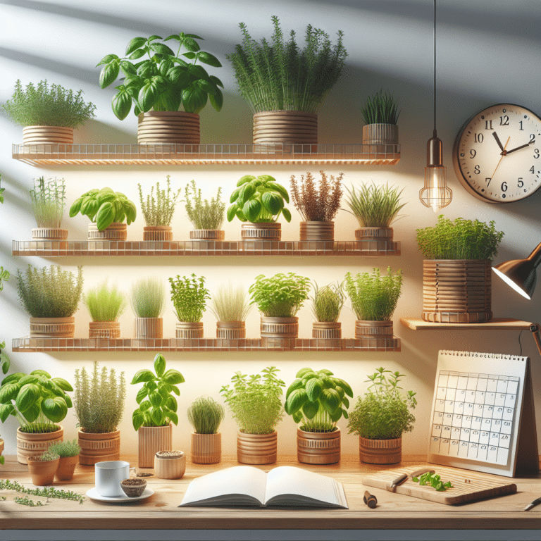 Harvest Timing Guide for Indoor Herbs