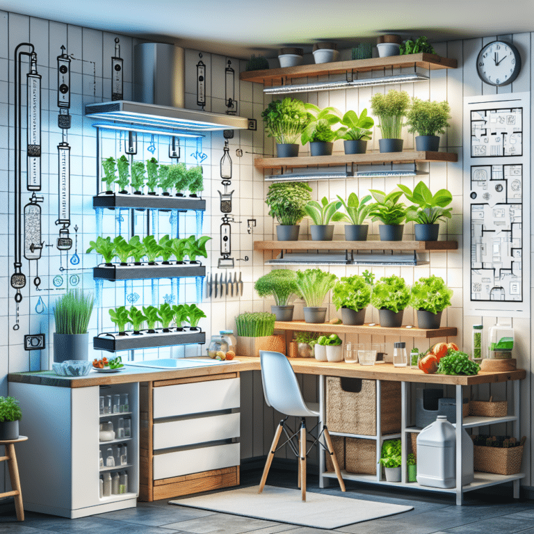 Tips for Small Kitchen Hydroponics Efficiency