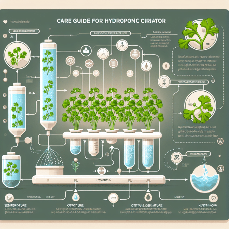 Care Guide for Hydroponic Cilantro