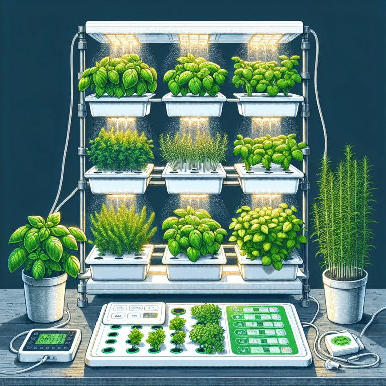 Achieving Healthy Herbs with Hydroponic Systems