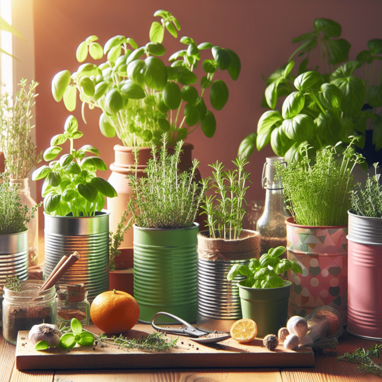 Affordable DIY Indoor Herb Gardens
