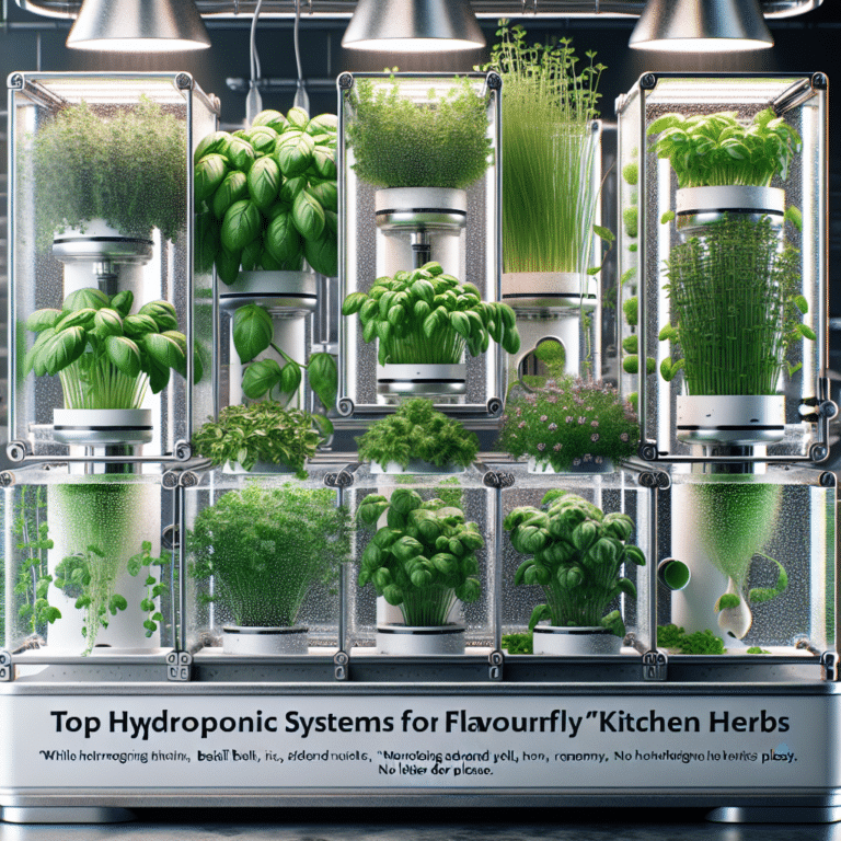 Top Hydroponic Systems for Flavorful Kitchen Herbs