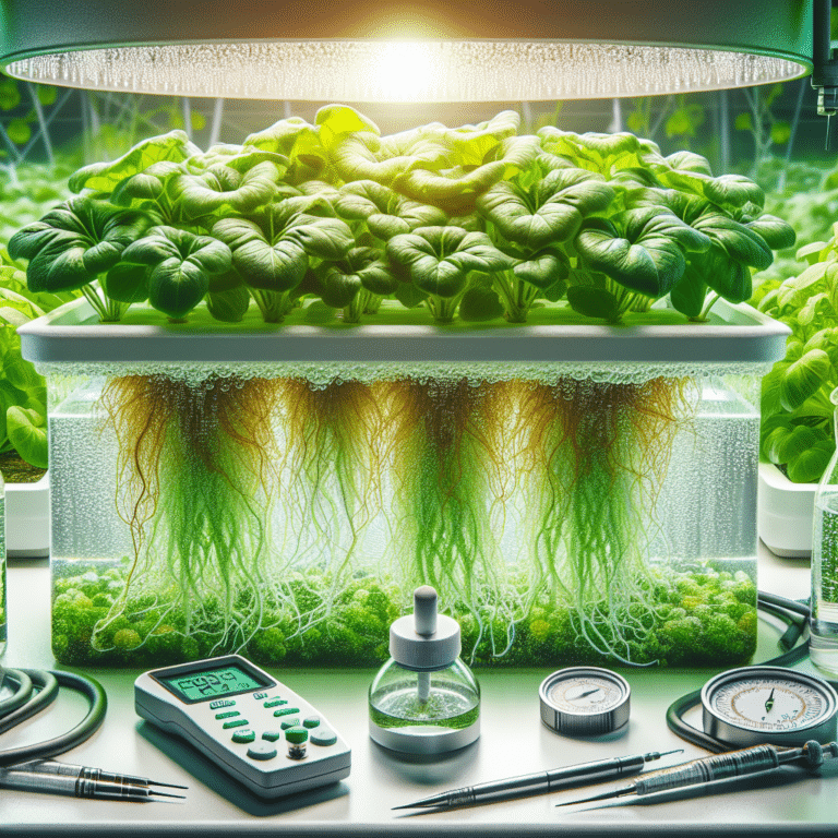 Maintaining Nutrient Solutions in Hydroponic Systems