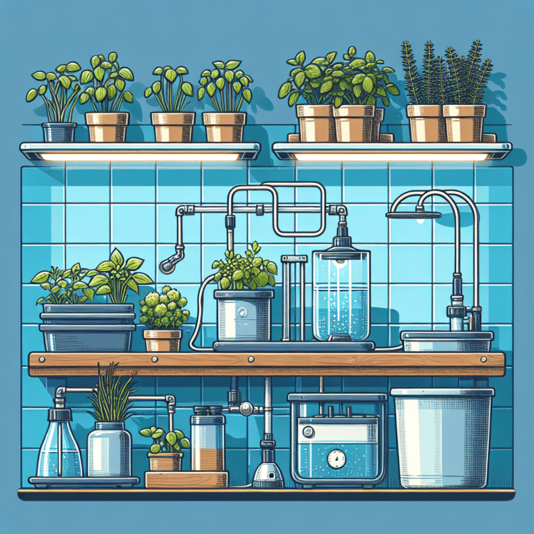 How to Make a Countertop Hydroponic System