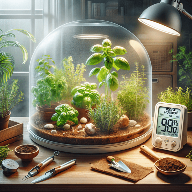 Maintaining Ideal Humidity for Indoor Herbs