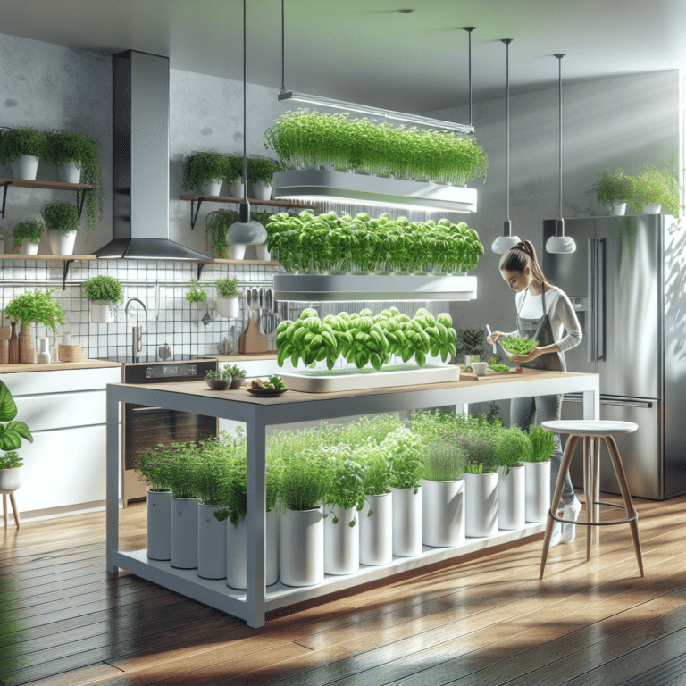"Revolutionizing Your Kitchen with Hydroponic Herbs