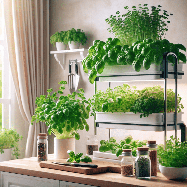 Embrace Hydroponics for Always-Available Kitchen Herbs
