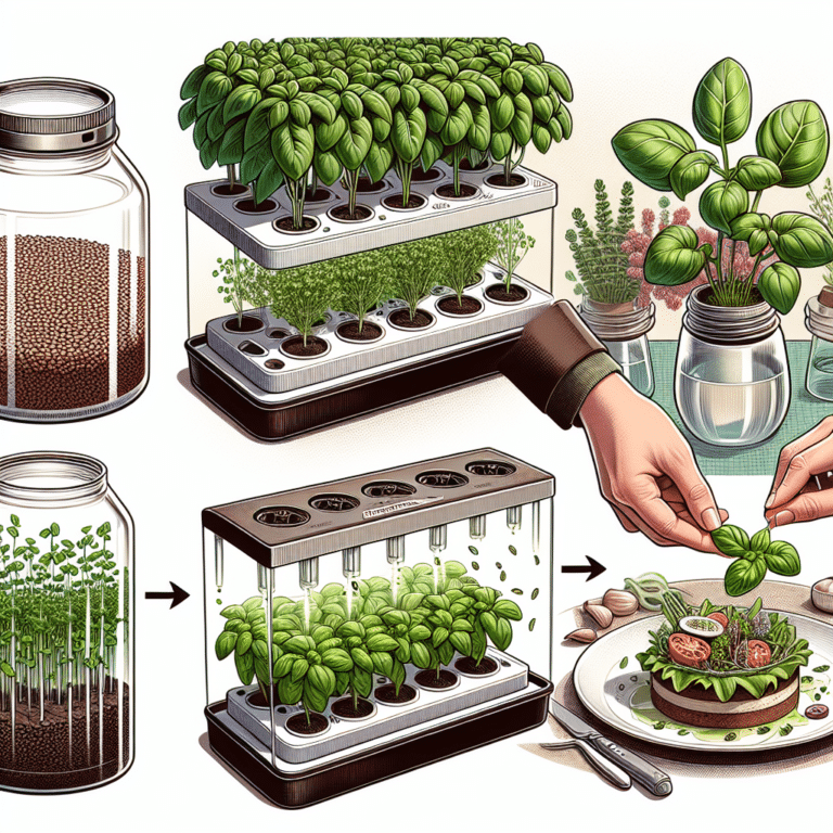 From Seed to Plate: Hydroponic Herb Gardening