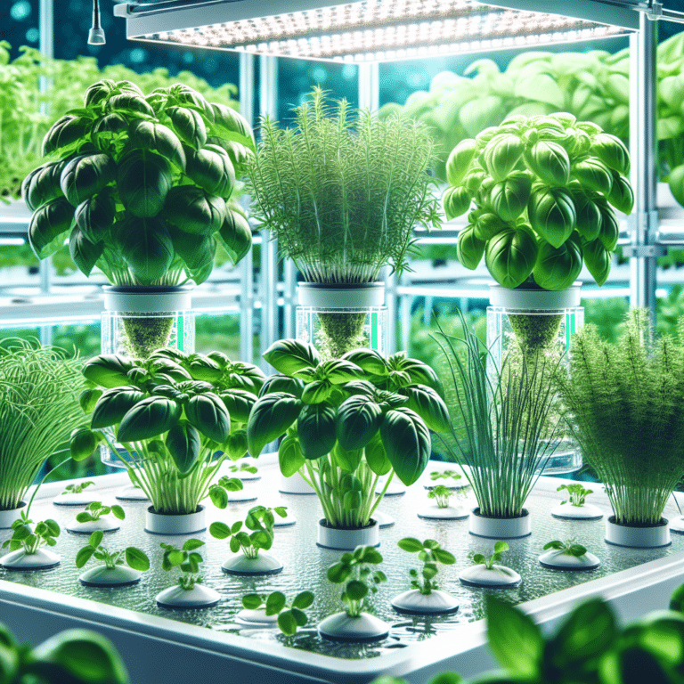 Fresh Flavors All Year Round with Hydroponic Herbs