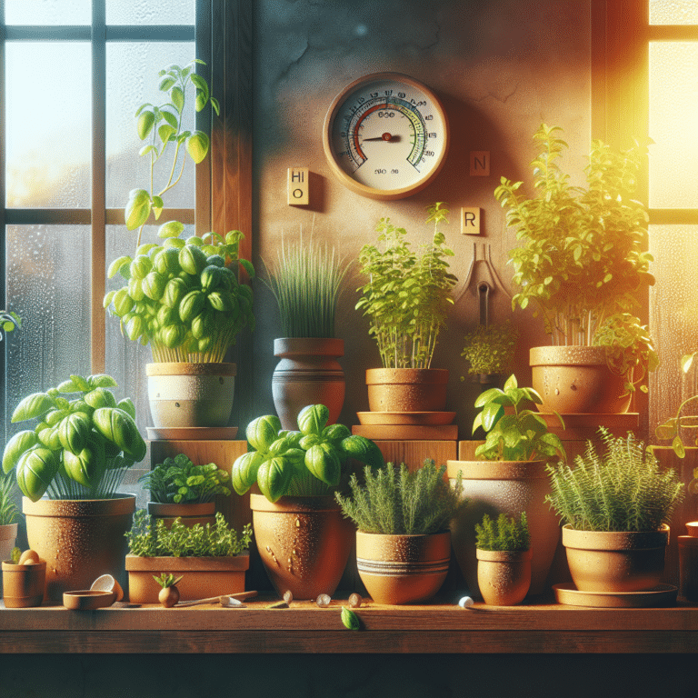 Maintaining Ideal Humidity for Indoor Herbs