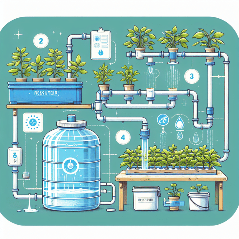 How to Make a Self-Watering Hydroponic System
