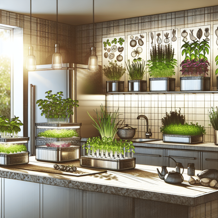 Choosing the Best Hydroponic Systems for Kitchen Herbs