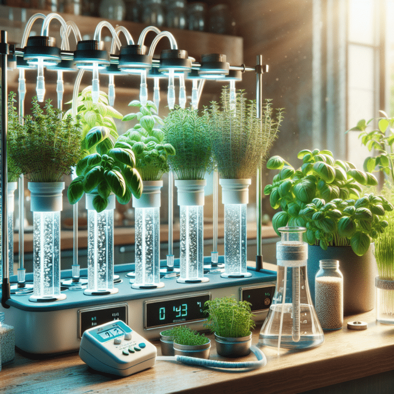 Guide to Hydroponic Nutrient Solutions for Kitchen Herbs