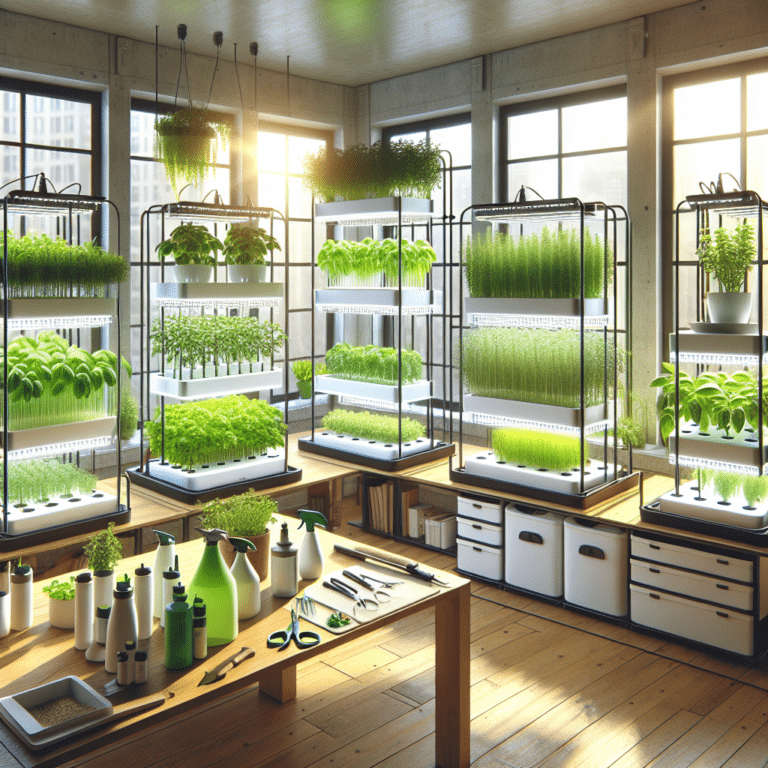 Setting Up Your Own Hydroponic Herb Kitchen Garden