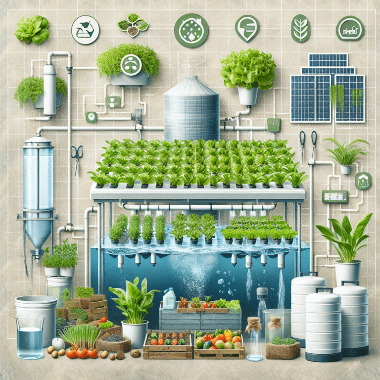 Sustainable Hydroponic Systems: Reusing Water and Reducing Waste