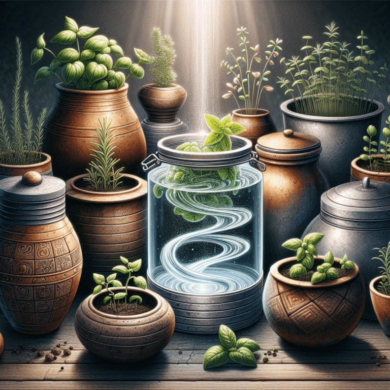 Choosing the Best Containers for Water-Based Herb Systems