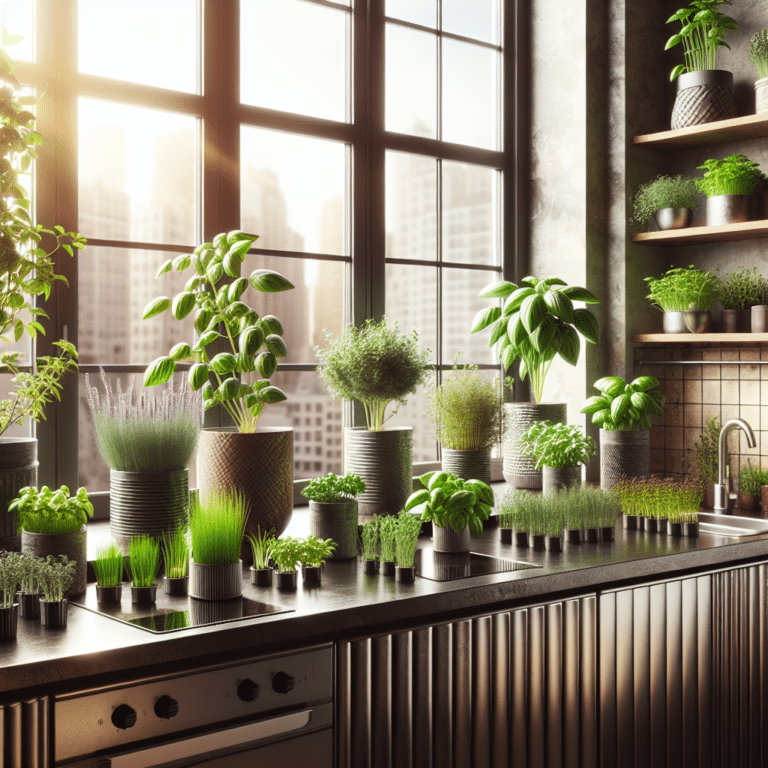 Fast-Growing Herbs for City Kitchens