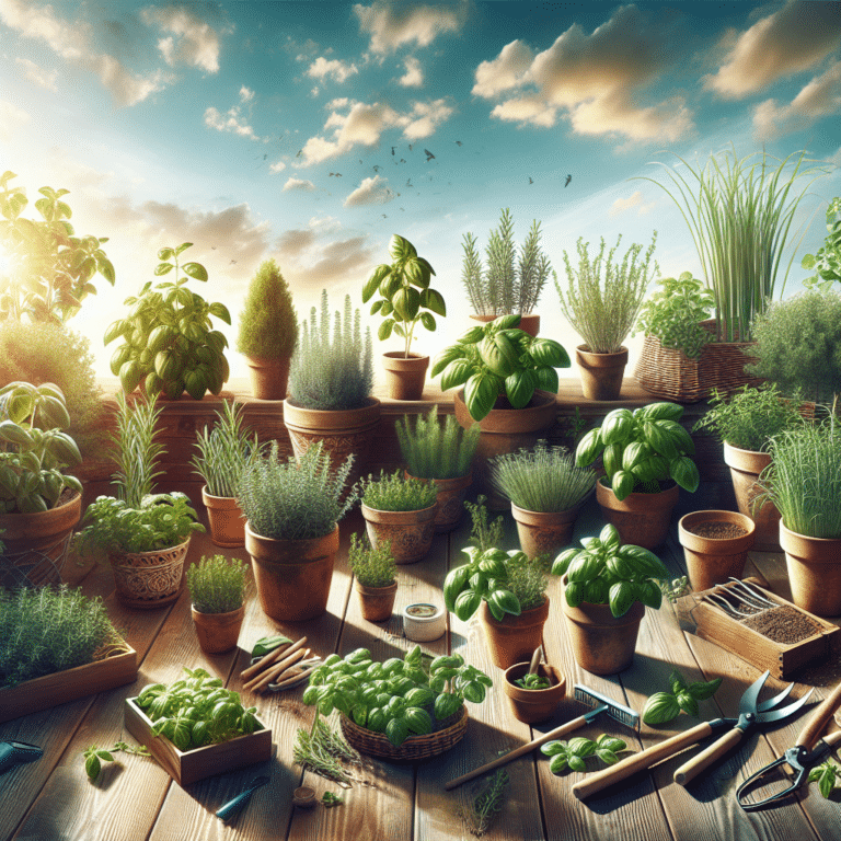 Tips for Year-Round Herb Production
