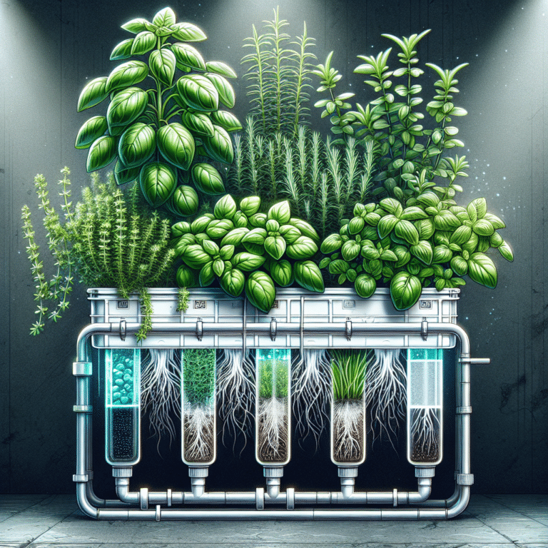Growing Culinary Herbs in Hydroponic Systems
