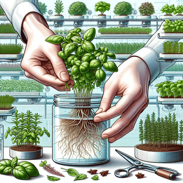 How to Propagate Herbs for Hydroponic Gardens