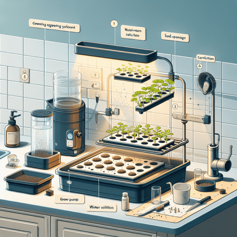 How to Assemble a Simple Kitchen Hydroponic Kit