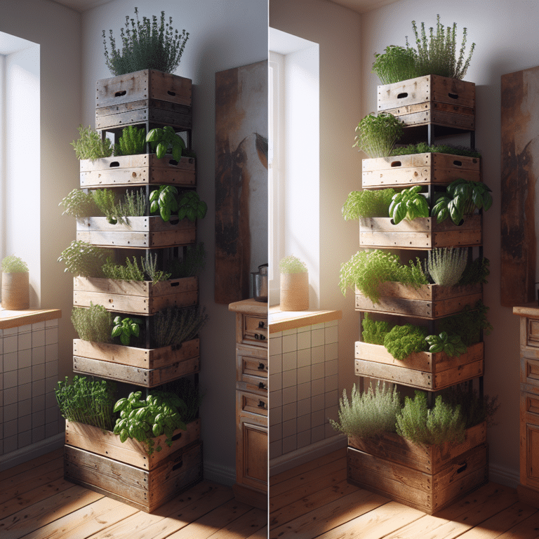 Creating DIY Herb Towers for Your Kitchen
