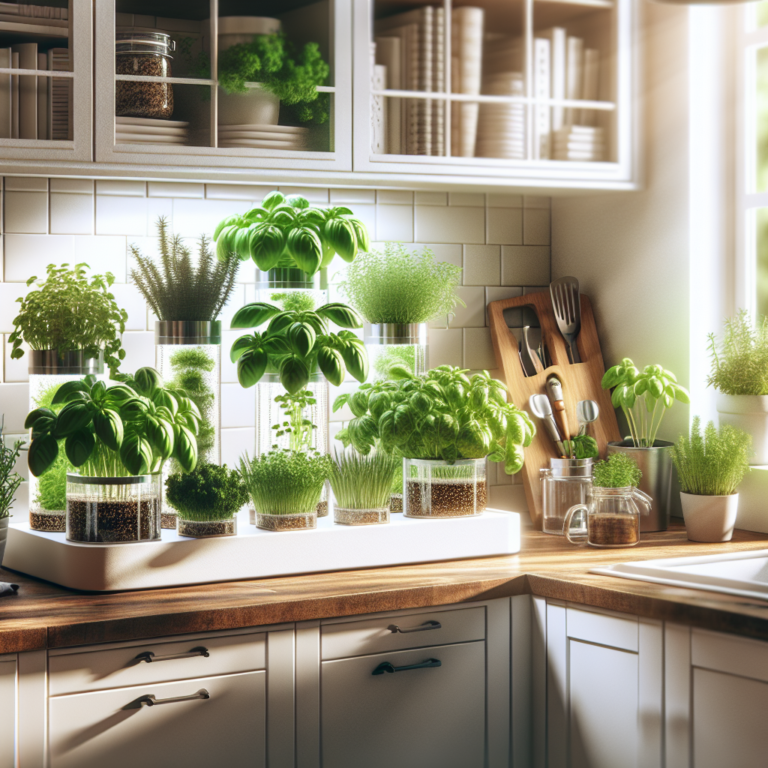 The Benefits of a Kitchen Hydroponic Herb Garden