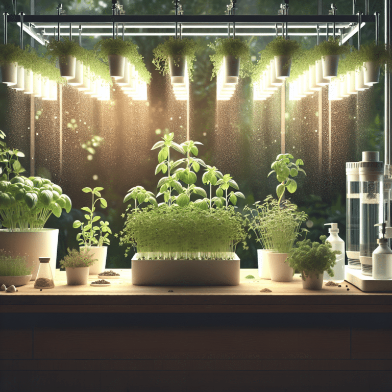 Hydroponic Gardening Tips for Cultivating Delicate Herbs