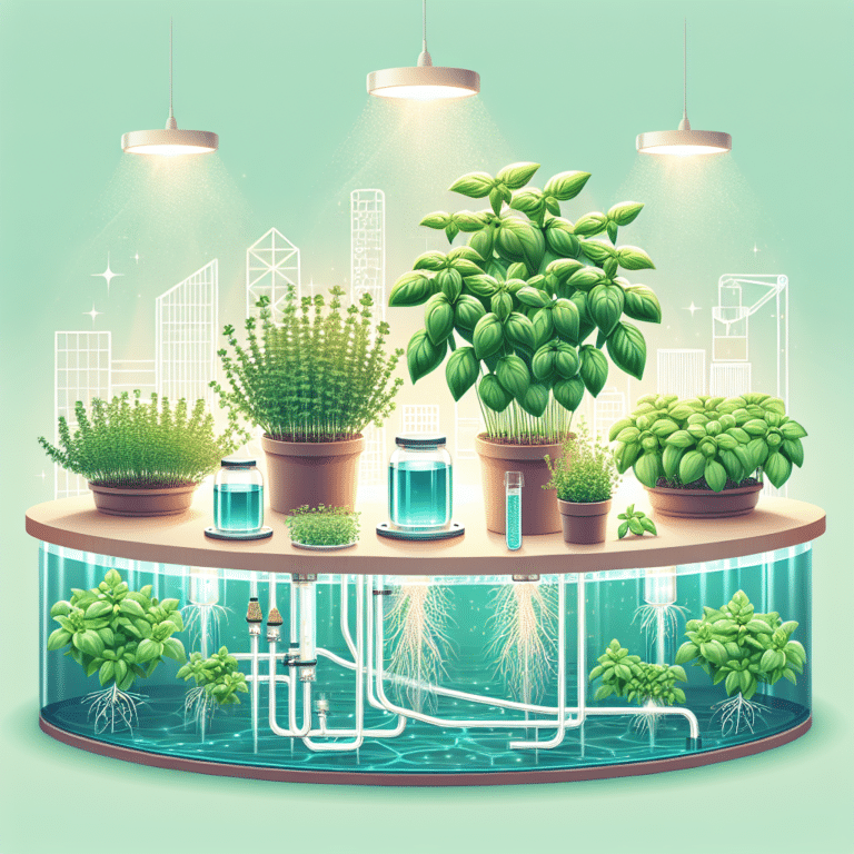 Co-Planting Basil and Oregano in a Hydroponic System