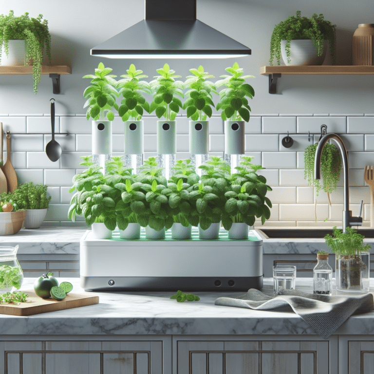 Growing Mint Hydroponically in Your Kitchen