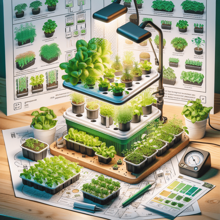 How to Create a Hydroponic Mini-Garden