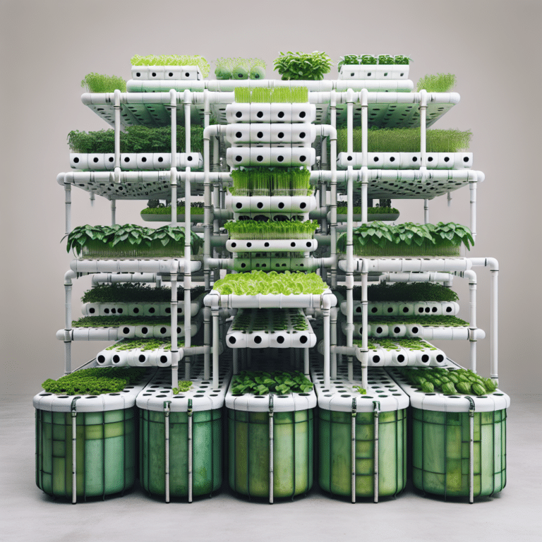How to Build a Hydroponic System from Recycled Materials