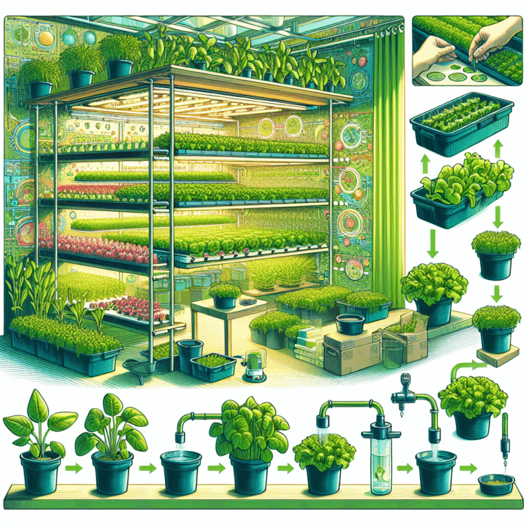 Step-by-Step Guide to Building an Indoor Hydroponic System
