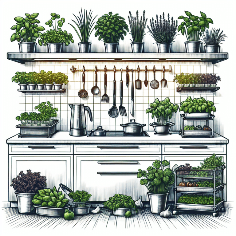 Kitchen Counter Hydroponic Systems for Fresh Herbs